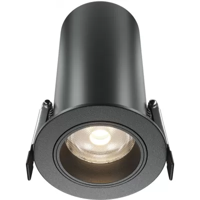 Точечный светильник Focus Led DL125-L12-4K-B Maytoni цилиндр