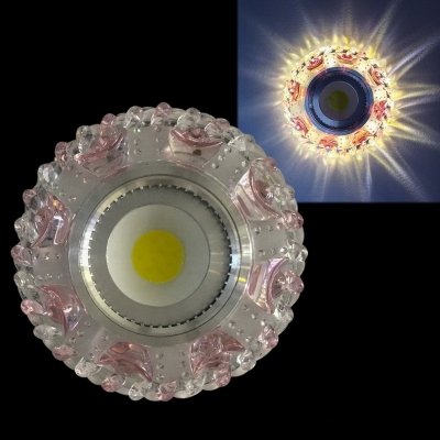 Точечный светильник  42064-9.0-001PL MR16+LED3W CL/PK для натяжного потолка