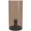 Стеклянный интерьерная настольная лампа Geo 901067 цилиндр бежевый Eglo