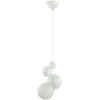 Стеклянный подвесной светильник Blasen 6565/1A белый форма шар Lumion Стеклянный подвесной светильник Blasen 6565/1A белый форма шар Lumion