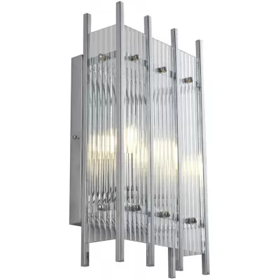 Бра Sparks KM0917W-2 nickel DeLight Collection прозрачное