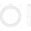 Потолочный светильник уличный Ascella 348067 белый Deko-Light