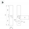Точечный светильник NUANCE SURFACE FLAP 049916 Arlight