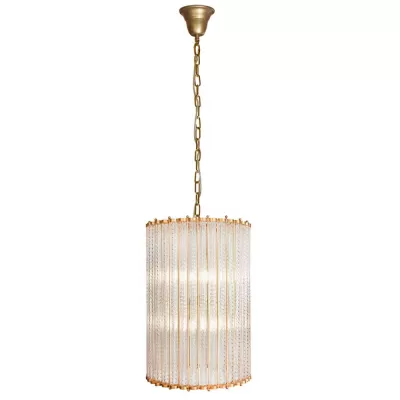 Стеклянная подвесная люстра Manhattan MD0266-6 Antique iLamp