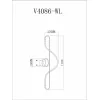 Бра True V4086-WL белое