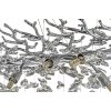 Хрустальная подвесная люстра Tavenna Nickel Tavenna H 1.5.150x48.638 N прозрачная Dio D'Arte