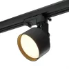 Трековый светильник AL189 48709 черный цилиндр Feron