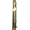 Стеклянное бра Wall lamp 88042W brass цилиндр прозрачное DeLight Collection