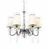 Подвесной светильник Federrica LDP 1158-6 KR конус бежевый Lumina Deco