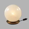 Стеклянный интерьерная настольная лампа Magia 7109/1TL форма шар белый Odeon Light