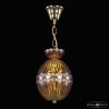 Хрустальный подвесной светильник 5480 5480/18 G Shampan/M-1G форма шар Bohemia