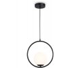 Стеклянный подвесной светильник Traditional TR2592 белый форма шар Ambrella