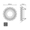 Точечный светильник Backlight BL034 Gauss