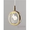 Стеклянный подвесной светильник Sphere1 прозрачный форма шар Sofitroom